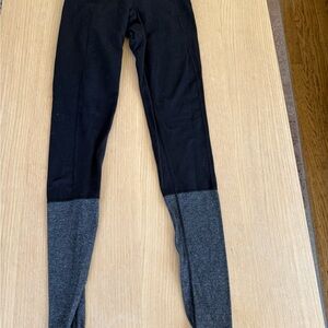 Lululemon Black and Gray Leggings